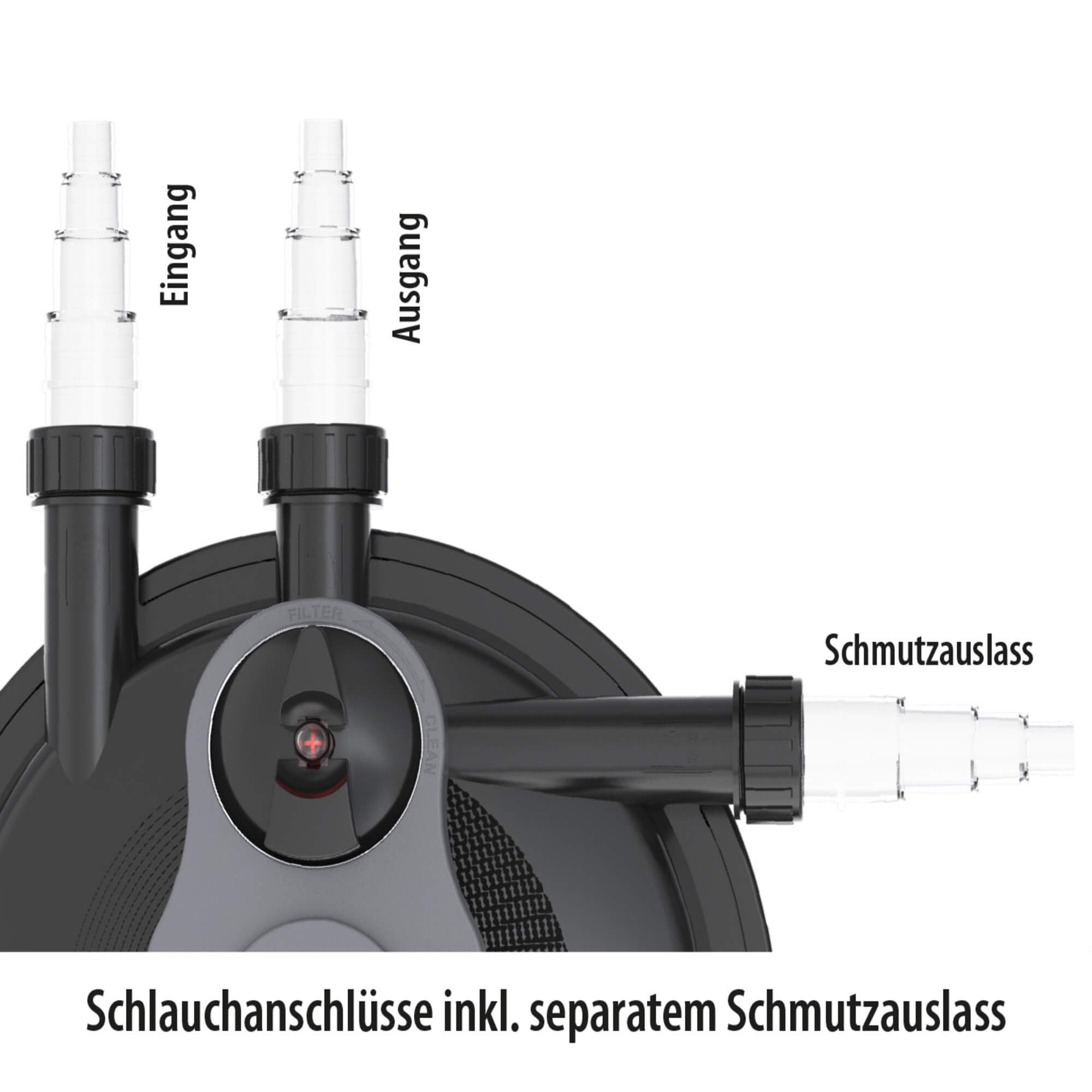Heissner Druckfilter Set HLF4000-00 inkl. 7 Watt UV-C Teichklärer
